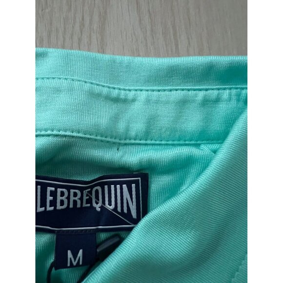 Vilebrequin Lyocell Long Sleeves Shirt Lagon ( M ) - Picture 8 of 9